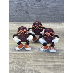 California Raisins Original Vintage 1987 Raisins 2” Figures Lot Of 3 Toys